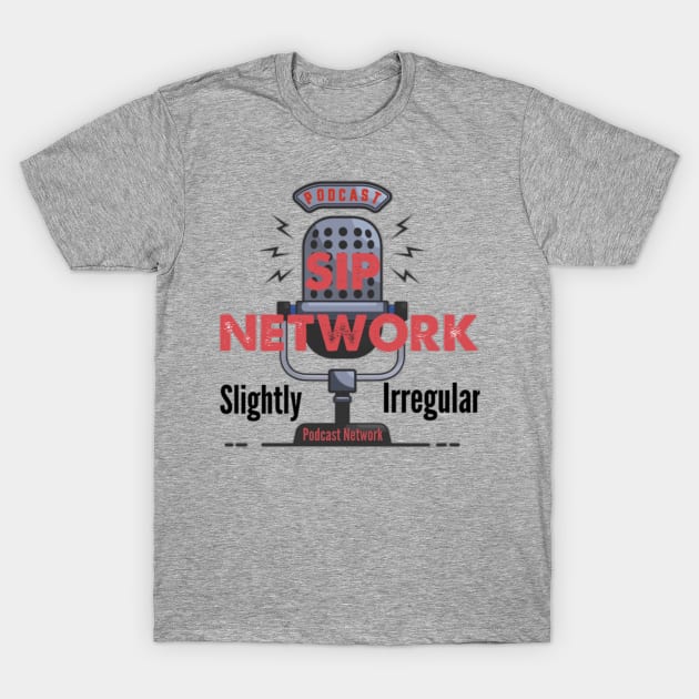 Slightly Irregular Podcast Network T-Shirt by Angry Dad Podcast 